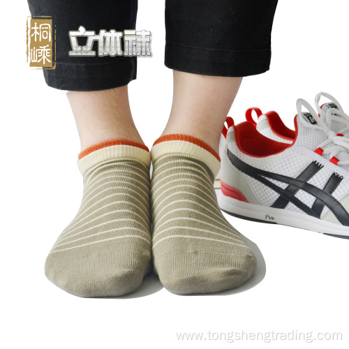 double-top three-dimensional-sneaker-socks for men